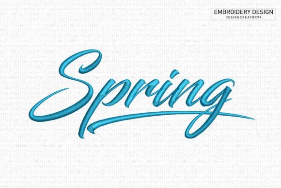 Spring Letter Embroidery Review
