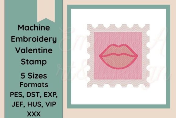 Stamp Machine Embroidery Design